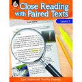 Shell Education Close Reading with Paired Texts Book, Level 3 51359